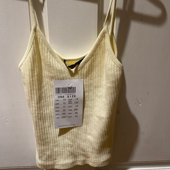 RARE BRANDY yellow tank - Picture 2 of 2